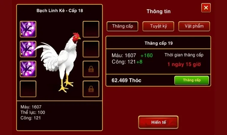 Hướng Dẫn Cách Chơi Đá Gà 3D Tại Jun88 Một Cách Chi Tiết 2 Thông tin chiến kê trong Đá Gà 3D tại Jun88