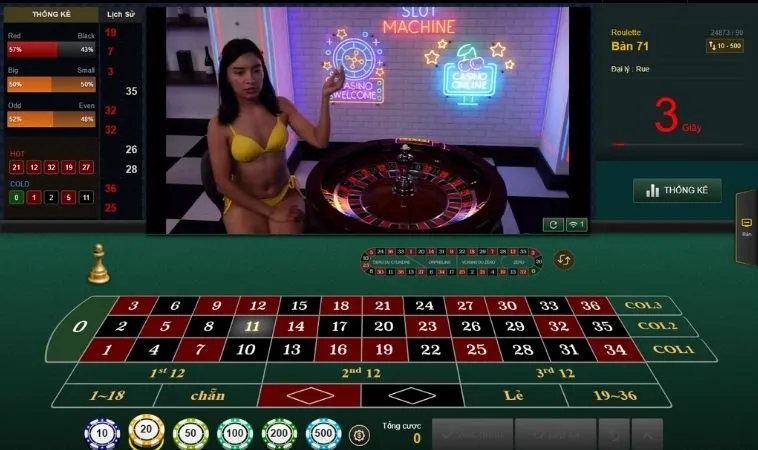 Hướng Dẫn Cách Chơi Roulette Nhà Cái Jun88 Hiệu Quả Nhất 2 Bàn cược Roulette Nhà Cái Jun88