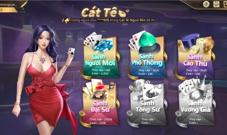 Hướng Dẫn Cách Chơi Sắc Tê Nhà Cái Jun88 Hiệu Quả Nhất 2 Các sảnh chơi Sắc Tê Nhà Cái Jun88