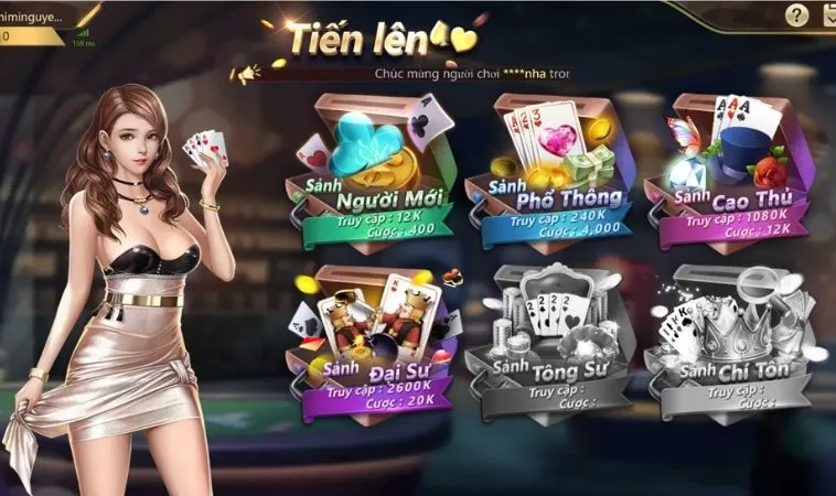 Hướng Dẫn Cách Chơi Tiến Lên Miền Nam Tại Nhà Cái Jun88 Hiệu Quả 2 Các sảnh chơi Tiến Lên Miền Nam tại Jun88